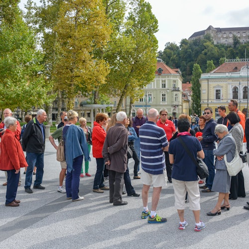 Casco histórico de Liubliana + Galería Nacional: Visita guiada