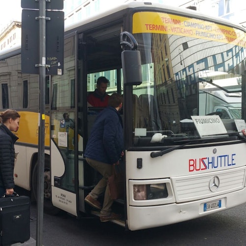 Fiumicino Airport Shuttle Bus to/from Rome