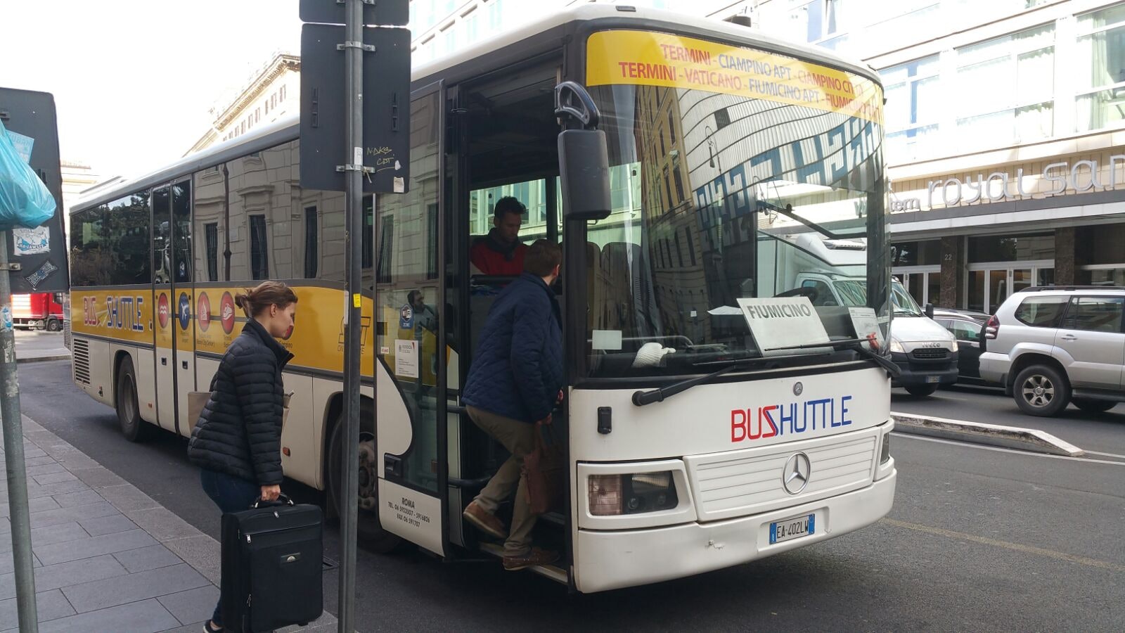 Shuttle Bus Fiumicino Airport from/to Rome | Tiqets