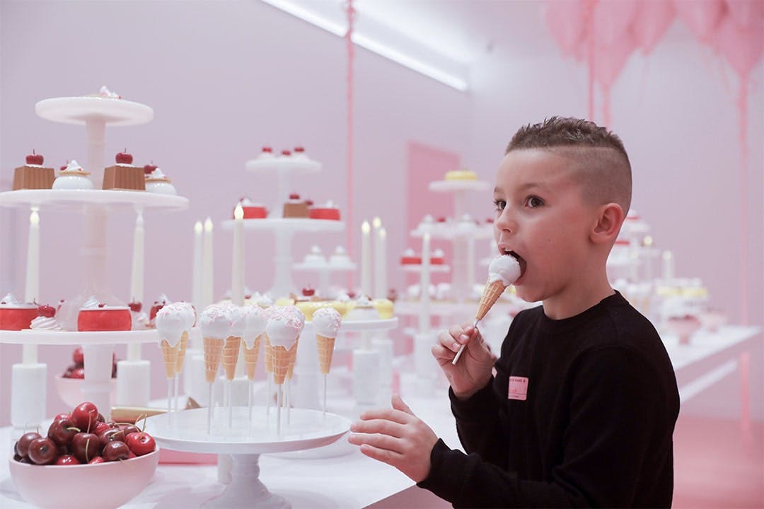 Having Fun at Museum of Ice Cream