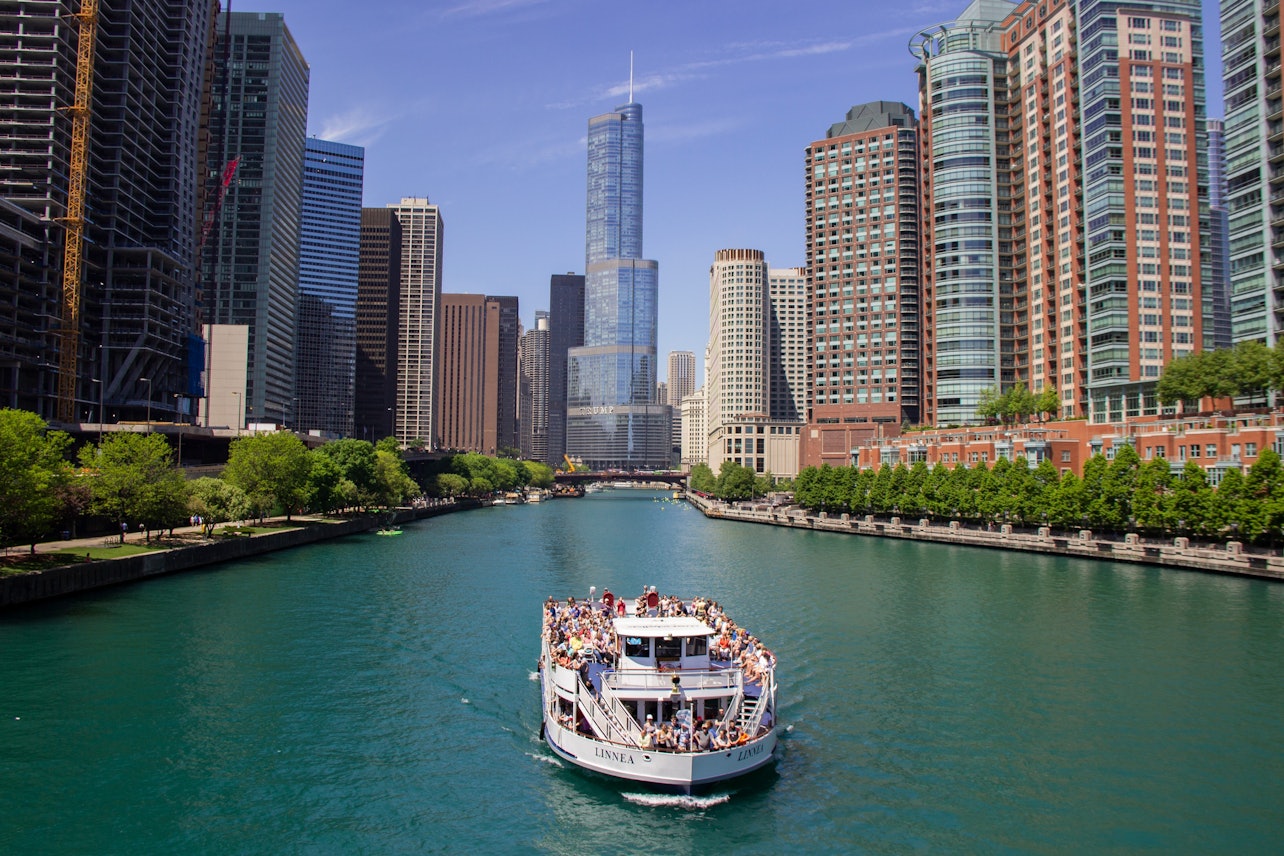 Chicago: Cruzeiro arquitetônico fluvial de 45 minutos - Acomodações em Chicago