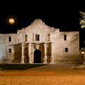 A San Antonio Mission at night