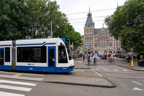 GVB Amsterdam : Transports en commun en tram, bus et métro