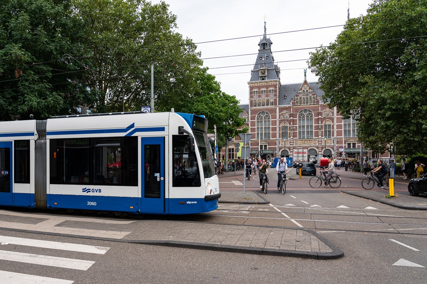 GVB Amsterdam: Public Transport by Tram, Bus, and Metro