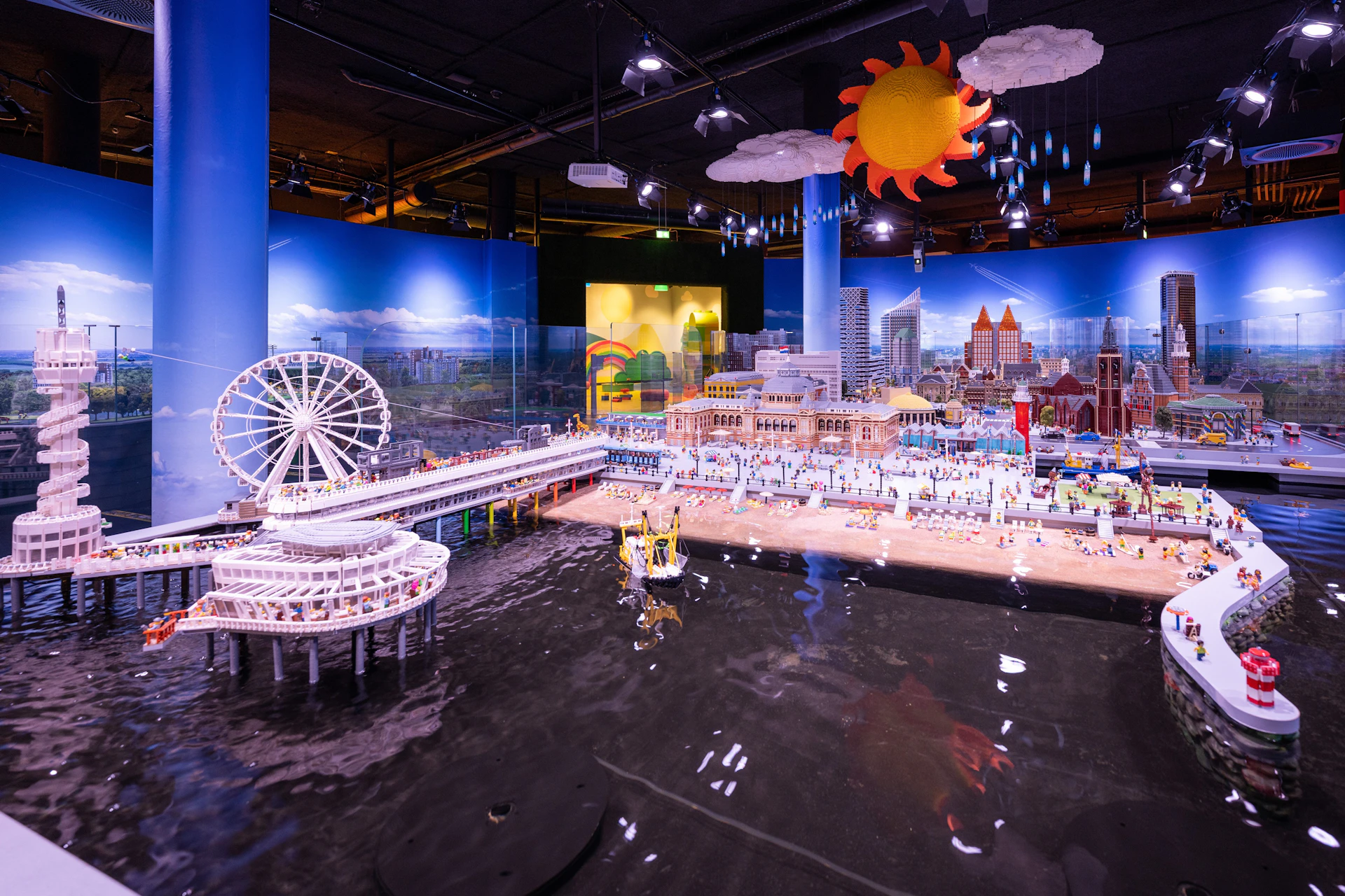 Discover The Hague and Scheveningen from LEGO in the interactive Miniland®.