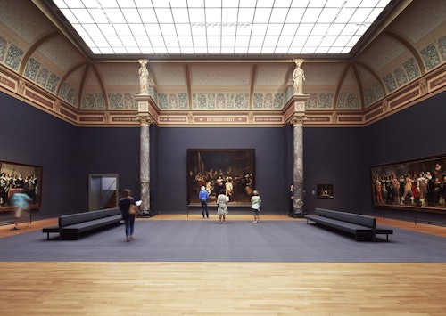 アムステルダム国立美術館：小グループでの2時間のガイド付きツアー(即日発券)