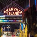 Toegang tot het beroemde Granville Island