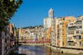 O centro da cidade de Girona
