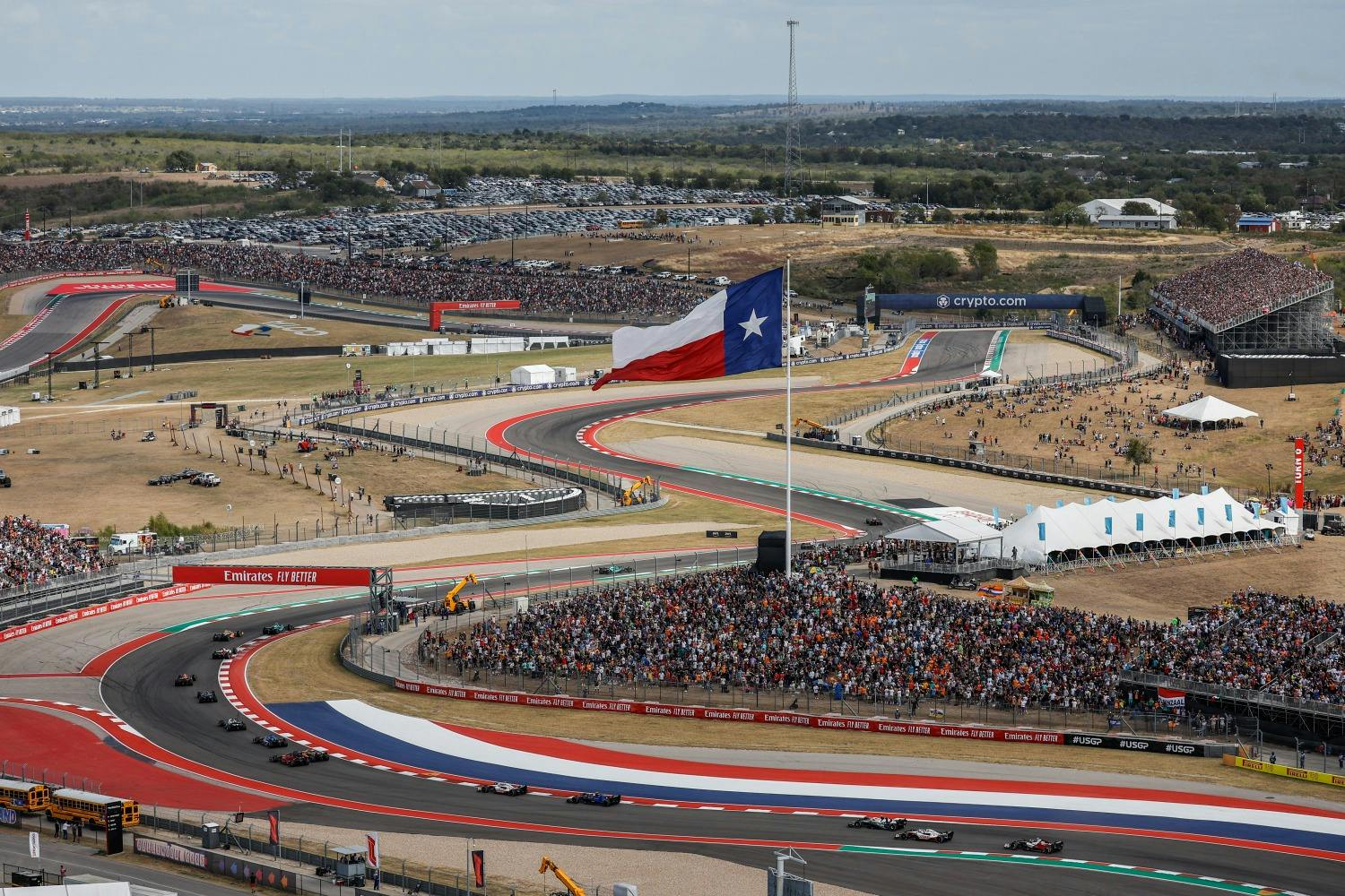 Circuit of the Americas from a birds eye view