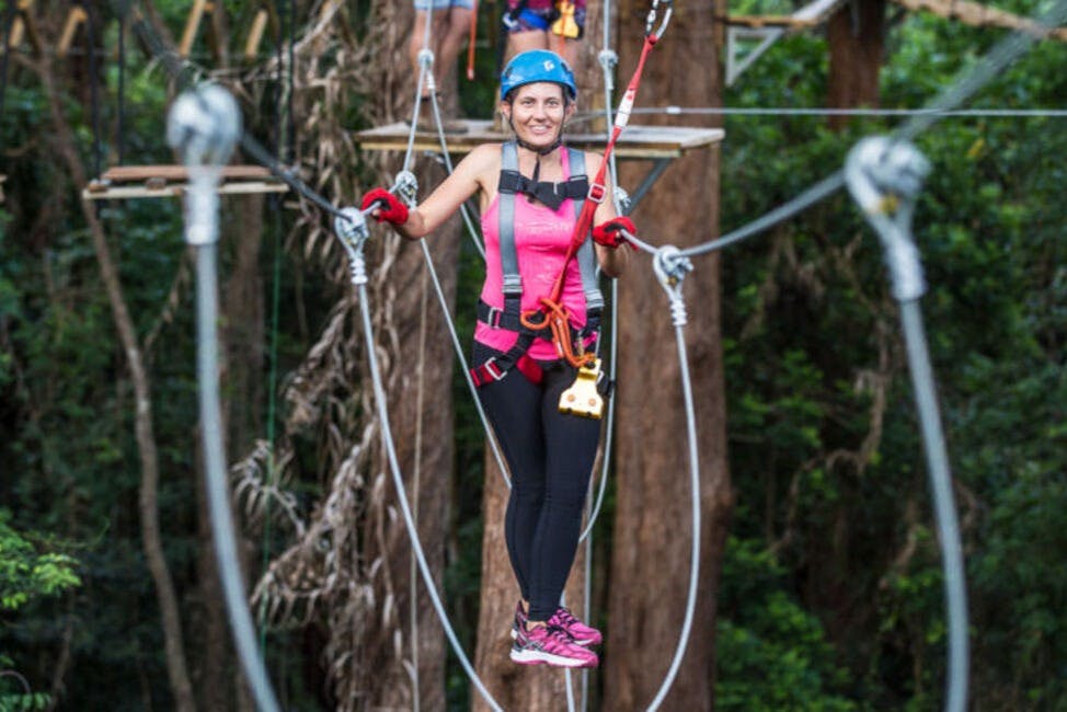 TreeTop Adventure Challenge sur la Sunshine Coast