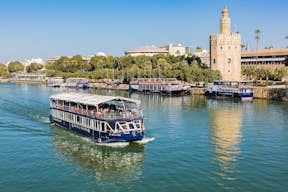 Panoramic cruise with the mythical Torre del Oro in the background.