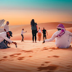 Abu Dhabi: Evening Desert Safari Tour + Dinner 5