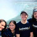 Prilly Latuconsina joined our tour to Niagara Falls - this is her and her co-stars by the Canadian Falls!