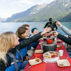 Interlaken: Chocolate Fondue Guided Float 2