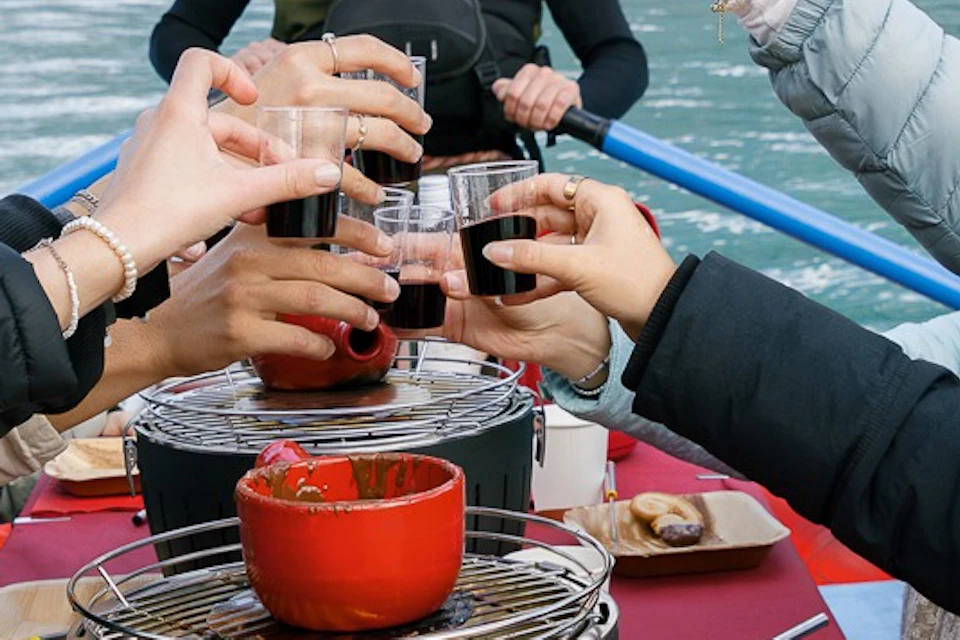 Chocolate Fondue Float Interlaken
