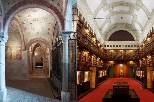 Pinacoteca Ambrosiana + Cripta San Sepolcro(即日発券)