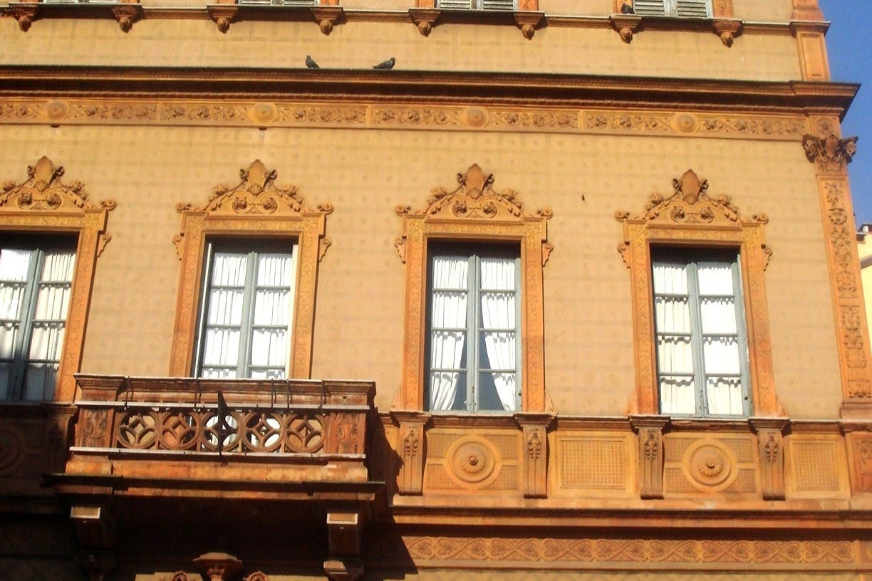 Fasáda domu Manzoni