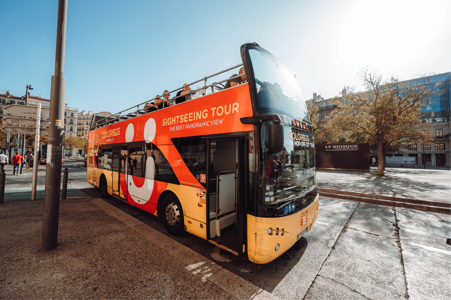Colorbüs Marseille: Excursão de autocarro turístico Hop-on Hop-off de 1 ou 2 dias