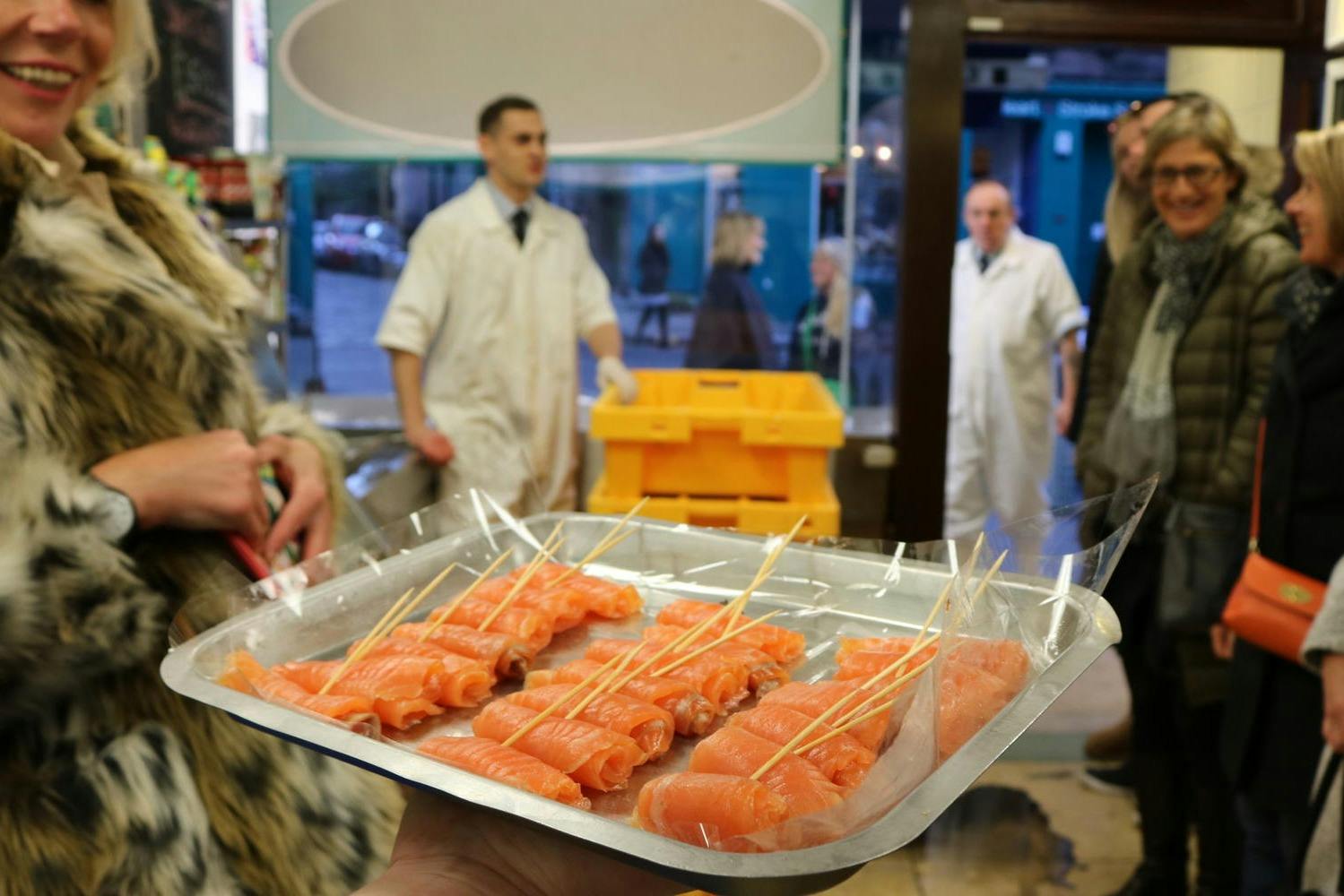 Degustazione di cibo