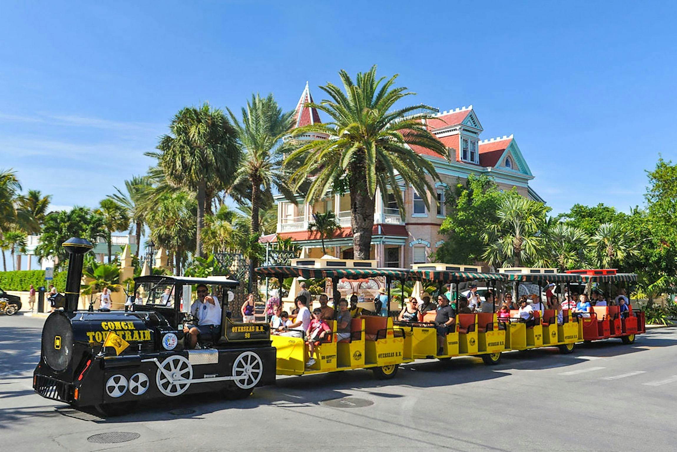 Enjoy seeing Key West on the famous Conch Train