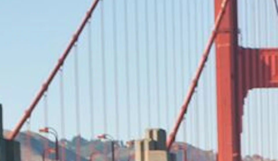 The bikes on The Golden Gate Bridge