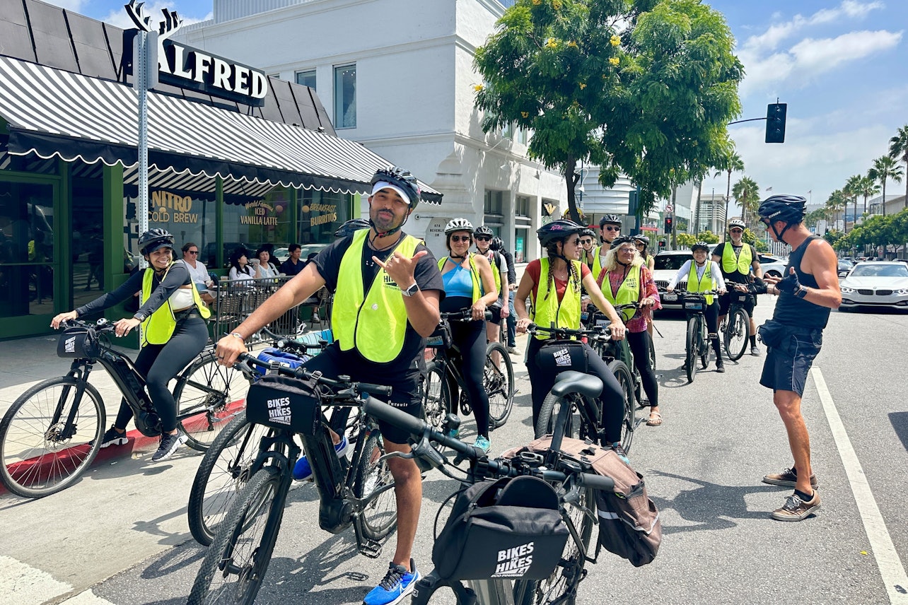 Tour guidato di Beverly Hills in bicicletta - Alloggi in Los Angeles