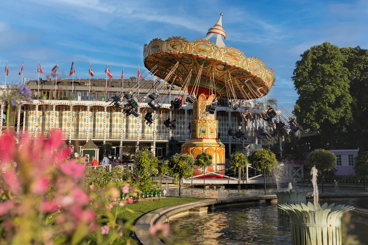 Tivoli Gardens: Entry Ticket + Ride Pass