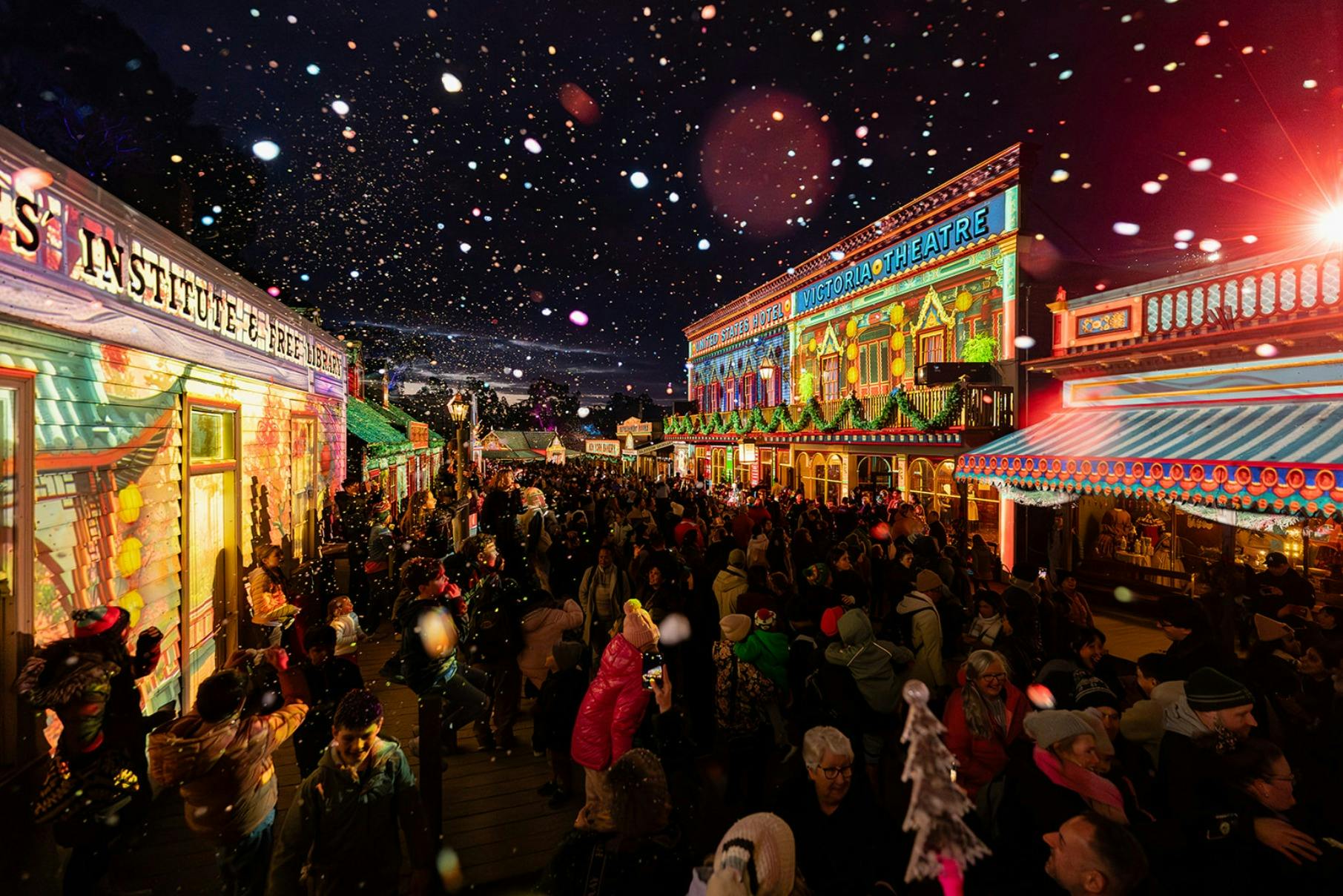 Sovereign Hill: Winter Wonderlights Entry Ticket in Golden Point – Tiqets