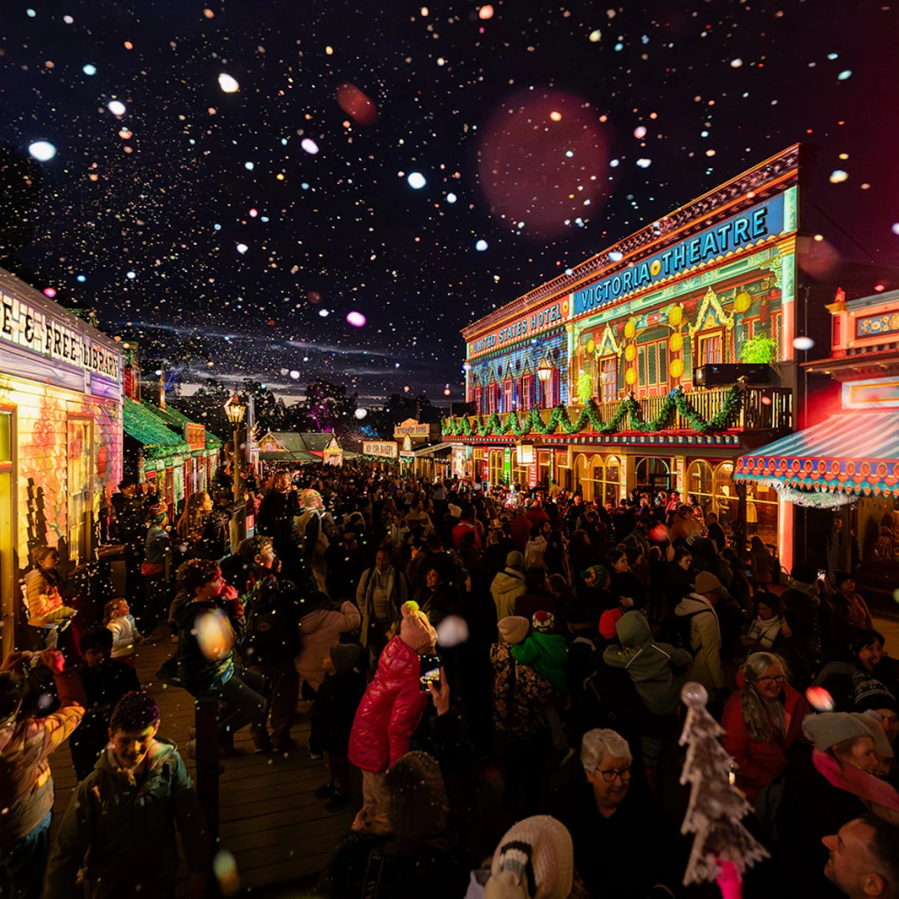 Sovereign Hill: Winter Wonderlights Entry Ticket in Golden Point β Tiqets