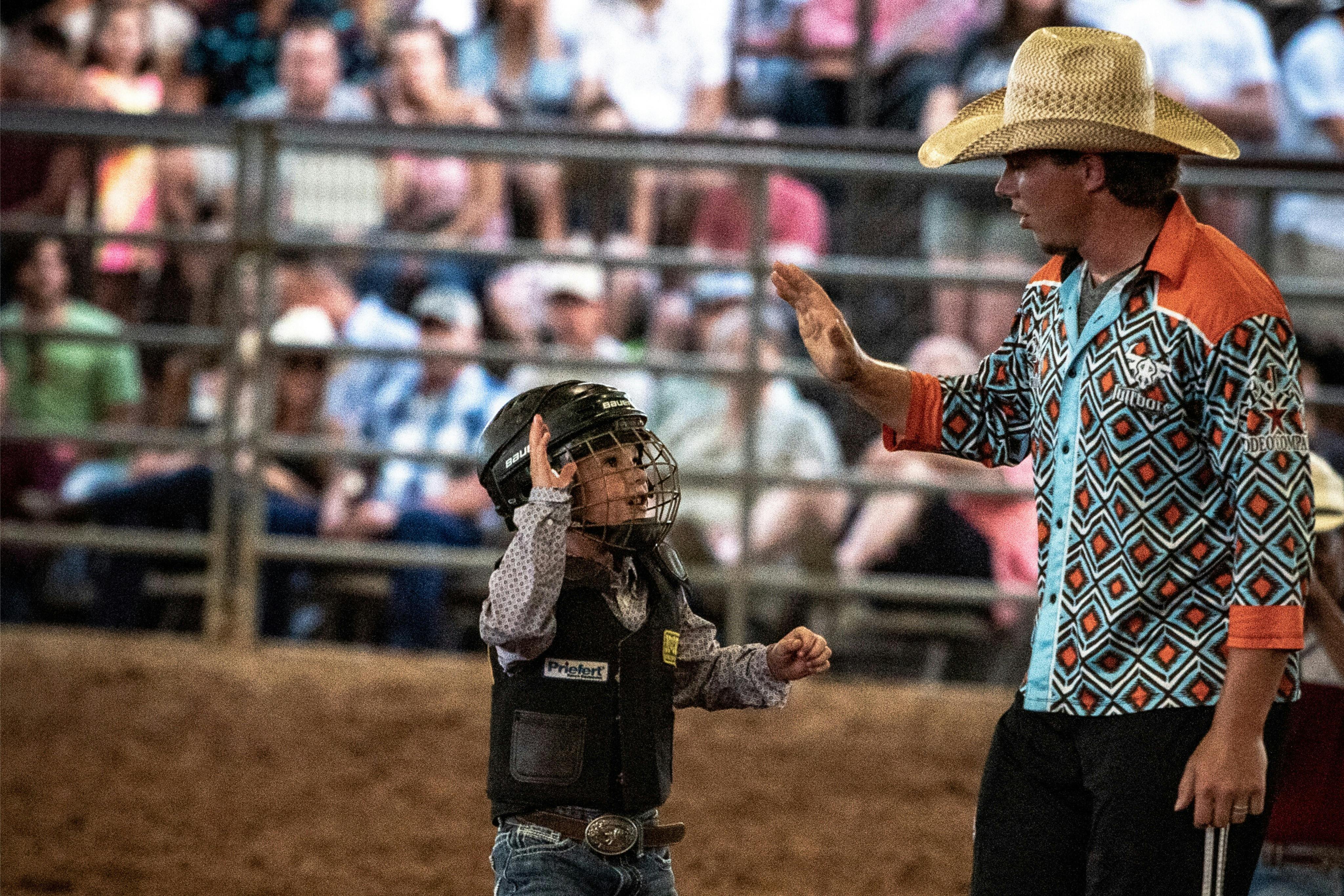 Mutton Buster und Bull Fighter