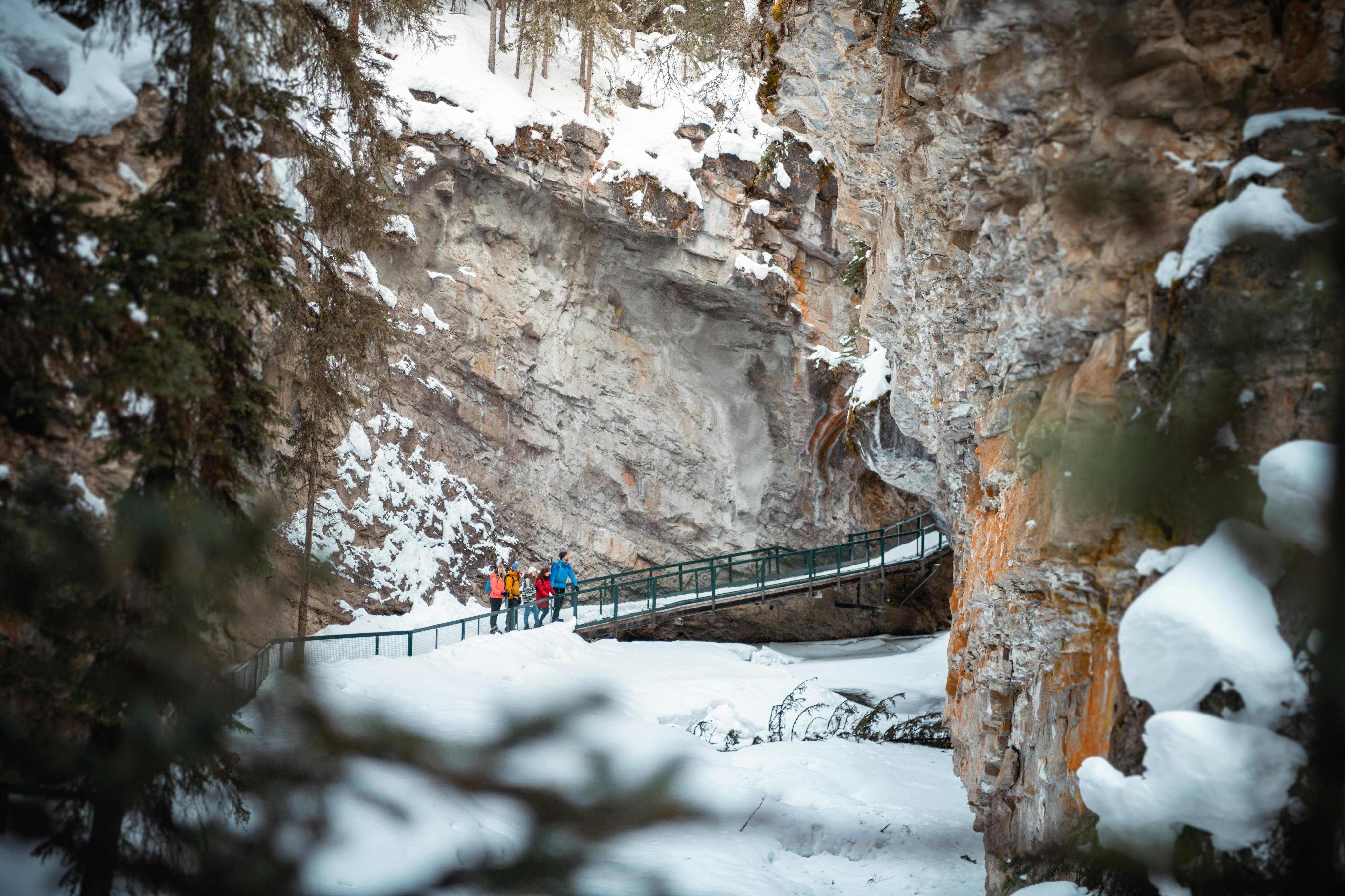Exploring Johnston Canyon