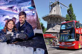 Amsterdam Icebar and Hop on Bus