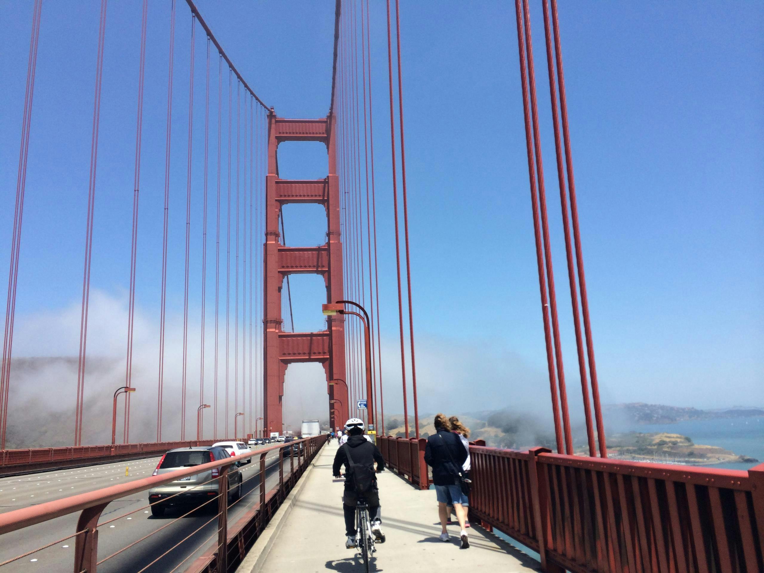 Golden Gate Bridge: Noleggio biciclette — 3