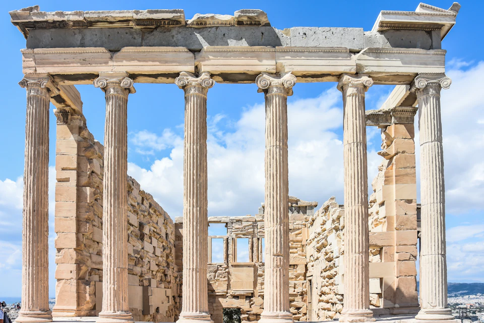 The temple of Parthenon