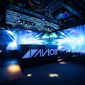 Sala de shows tributo no Avicii Experience