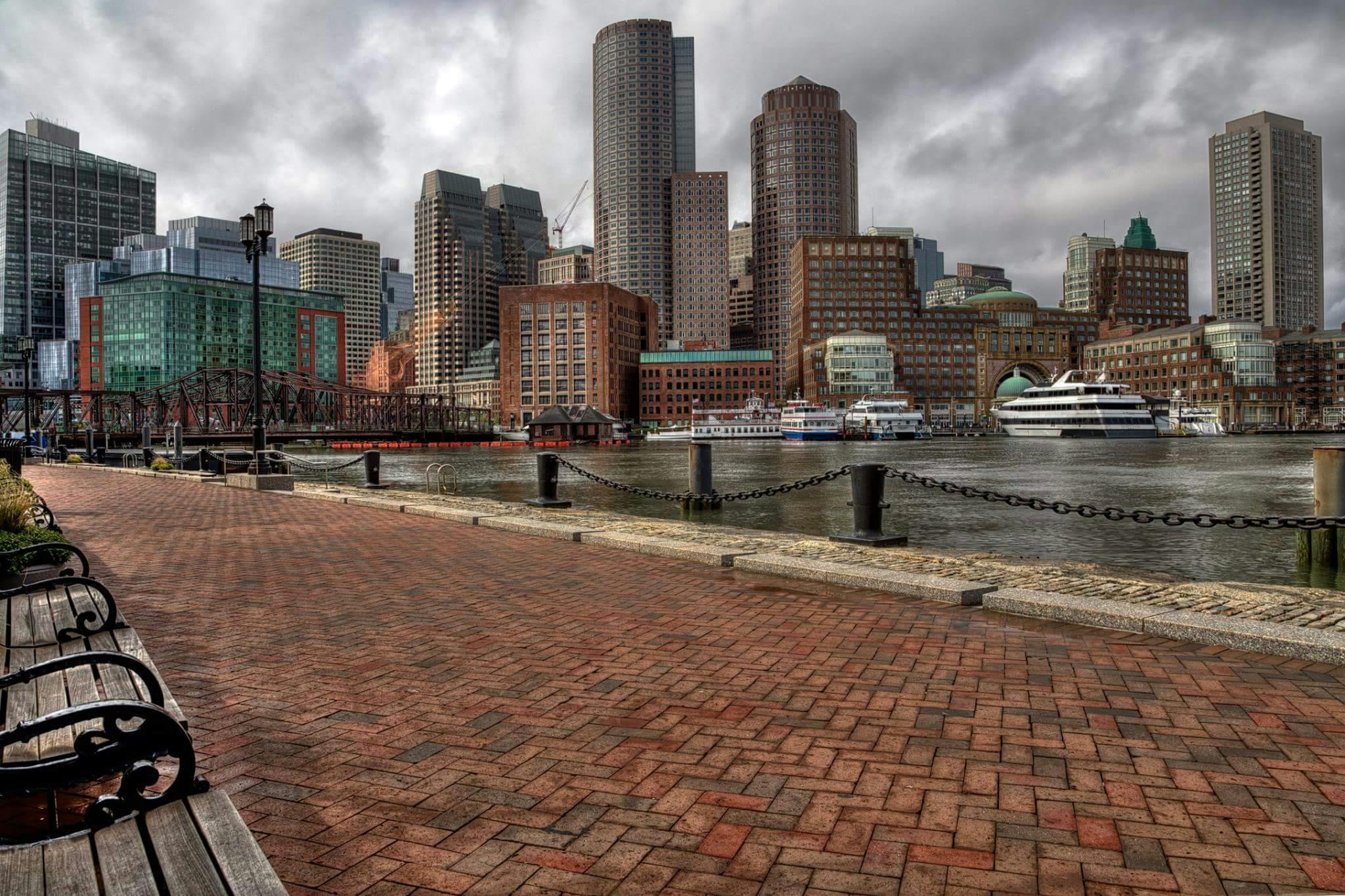 Seaport Blvd in Boston