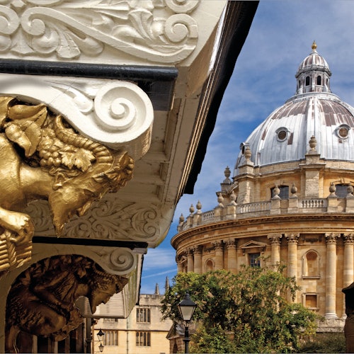Tour a pie oficial de la universidad de Oxford y la ciudad