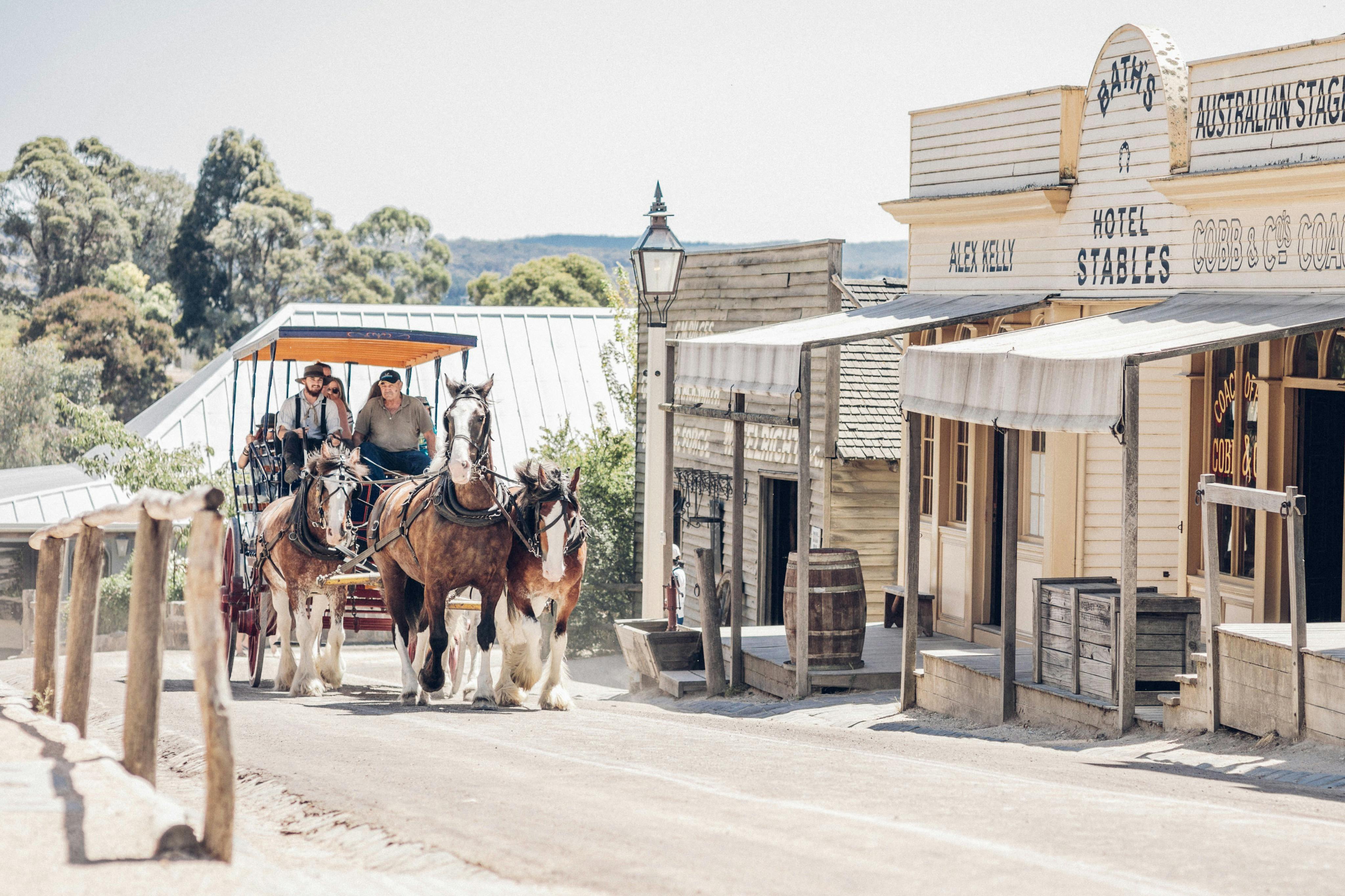 Werribee Mansion, Sovereign Hill, and Ballarat