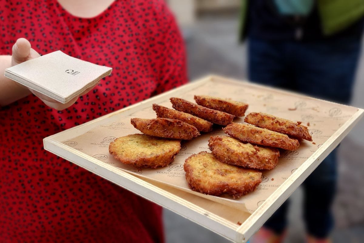 Dégustation de galettes de pommes de terre à Wanderscheid, Luxembourg City