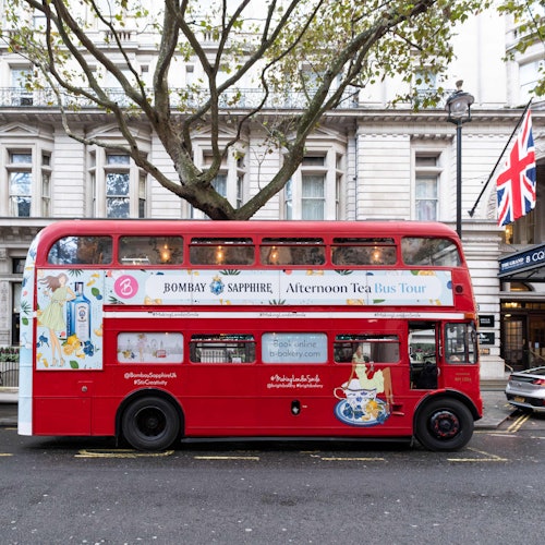 Londres: Recorrido en autobús por el Afternoon Tea + Ginebra Bombay Sapphire