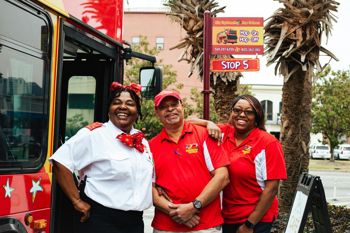 Activitat núm. 9 a <City 80162>: Recorreguts en bus turístic per Nova Orleans