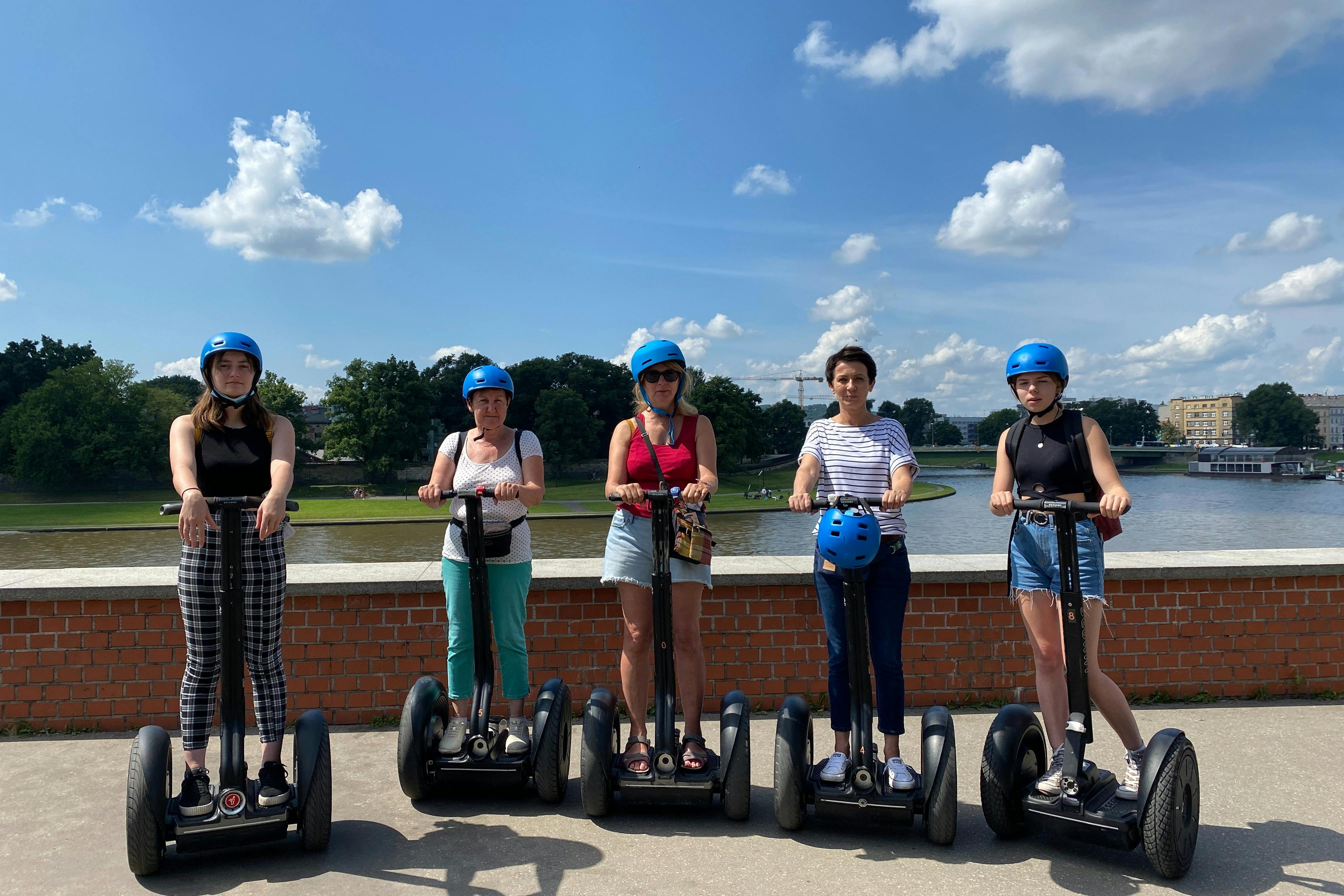 Tour in segway di Cracovia, Wislna 4.