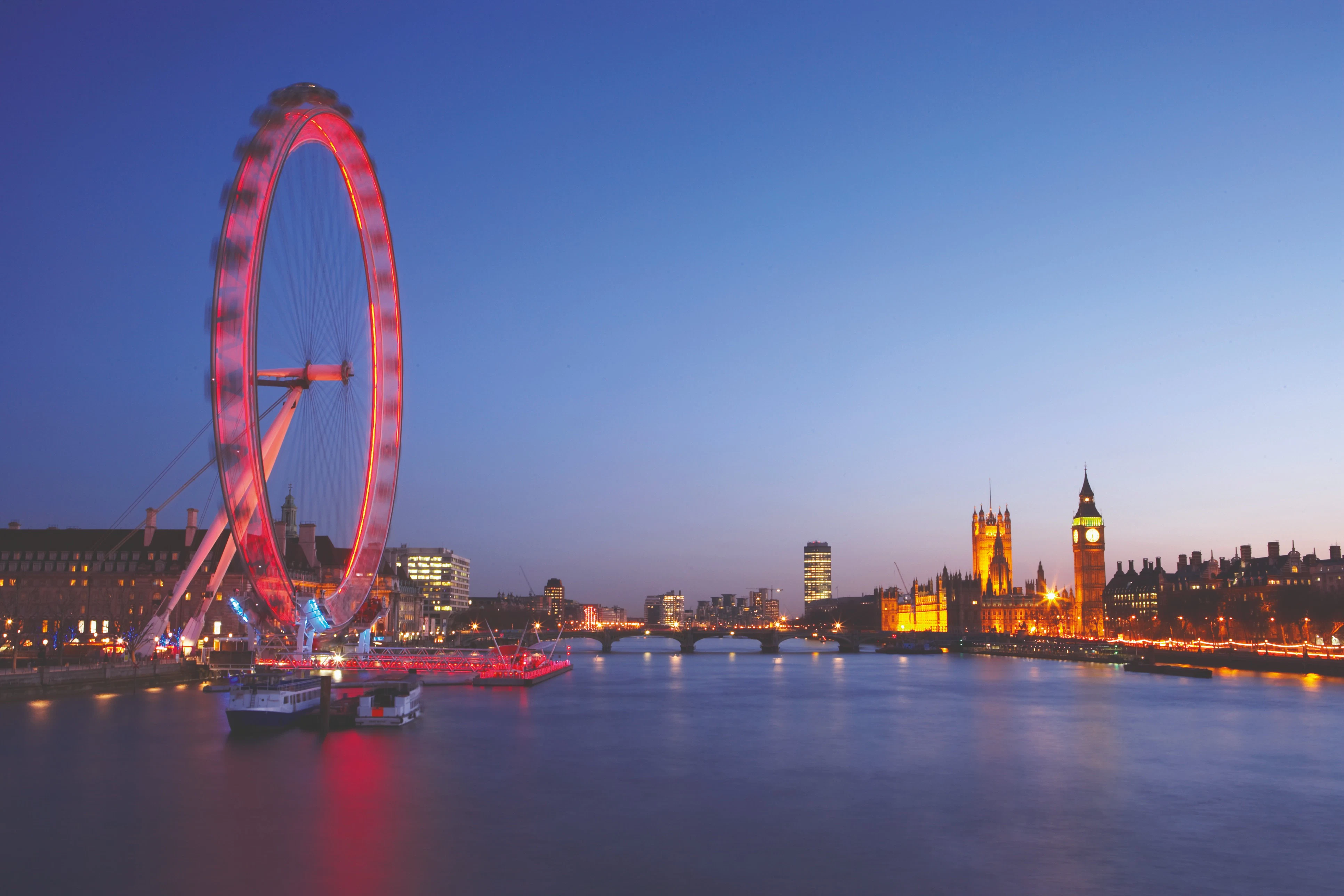 London: Guided Night Open-Top Bus Tour