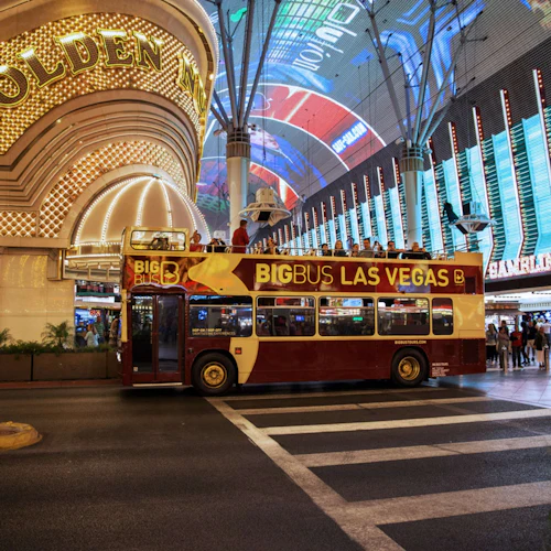 Las Vegas: Night Open Top Bus Tour + Neon Museum Evening Entry - Photo 11
