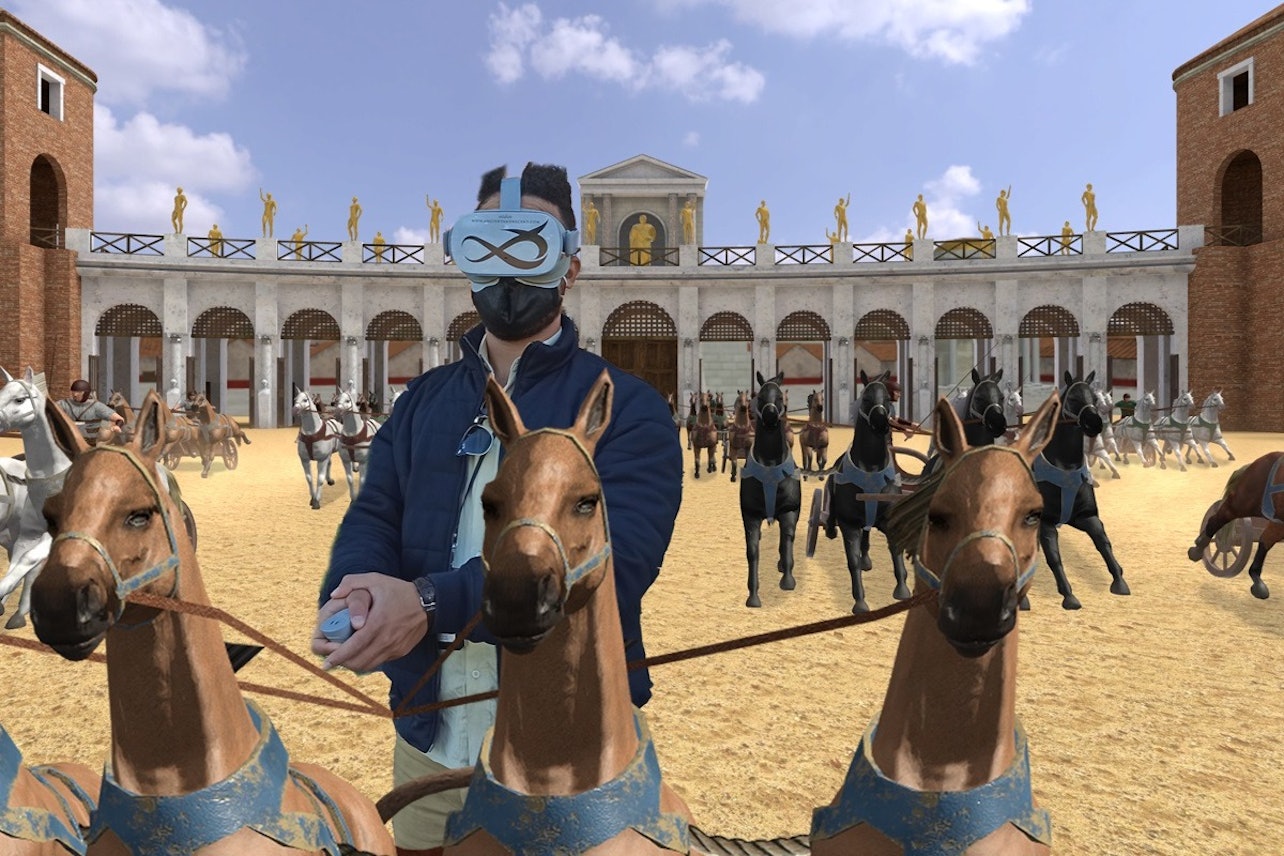 Gioco di corsa in realtà virtuale del Circo Massimo - Alloggi in Roma