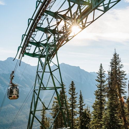Telecabina de Banff en la montaña Sulphur: Billete de entrada
