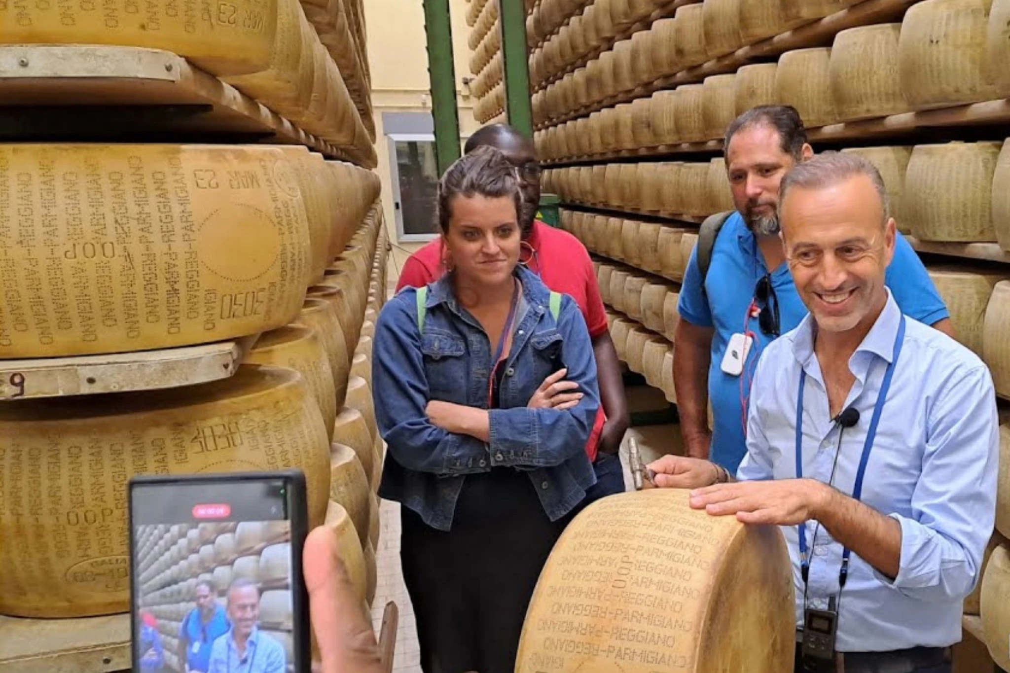 Noceto: Visita guiada à fábrica de queijo parmesão