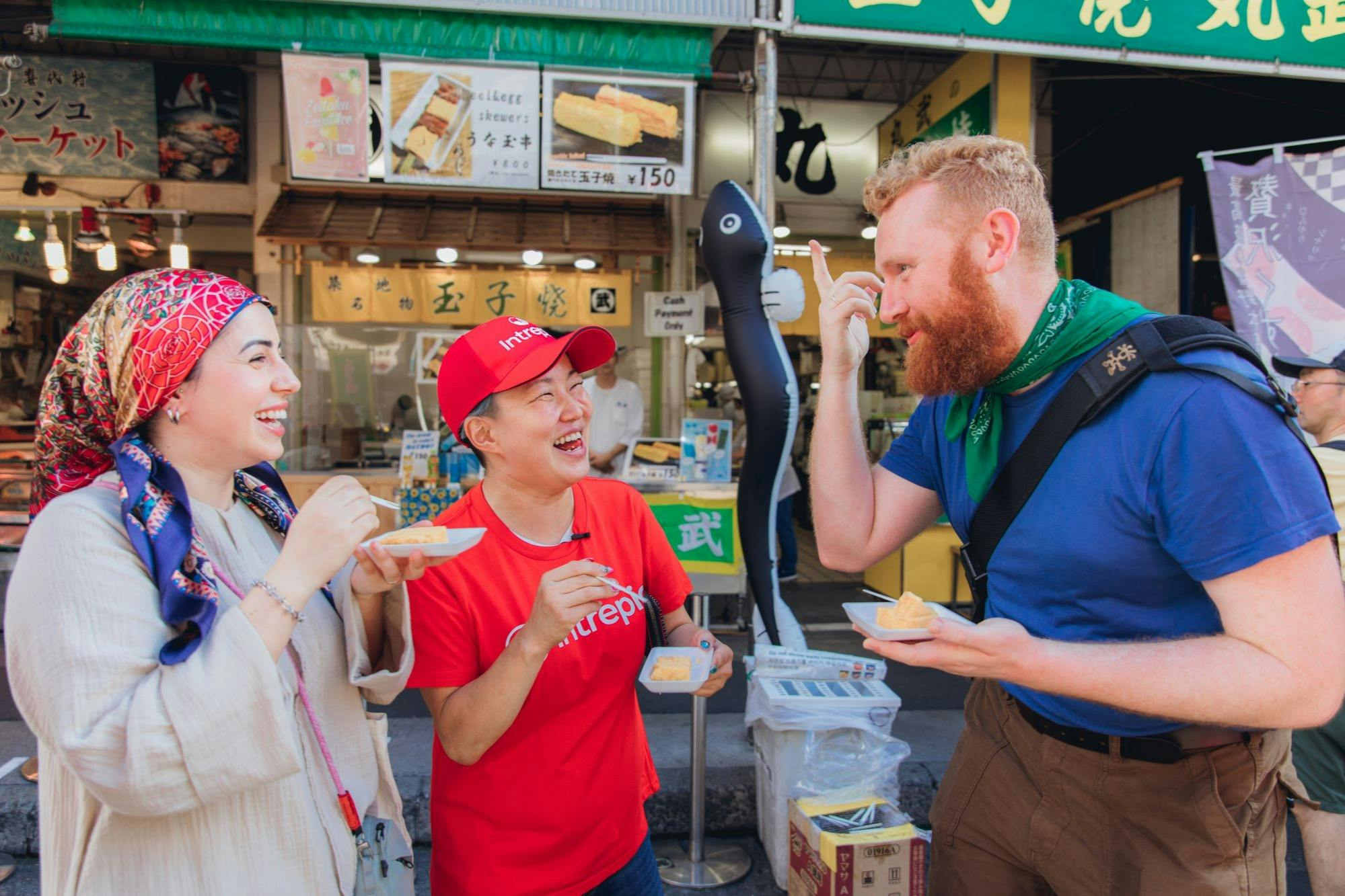 도쿄: 츠키지 아우터 마켓 소그룹 푸드 투어 + 시식 + 신사 방문 여행 추천 - 로드트립