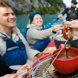 Chocolate Fondue Float Interlaken