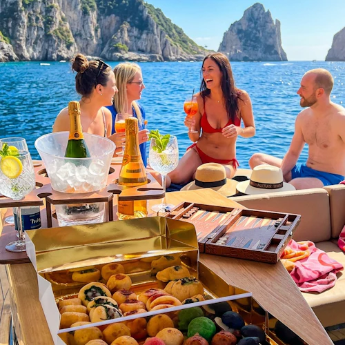Capri: Passeio de barco a partir de Positano + Brunch + Bebidas + Snorkeling - Photo 8